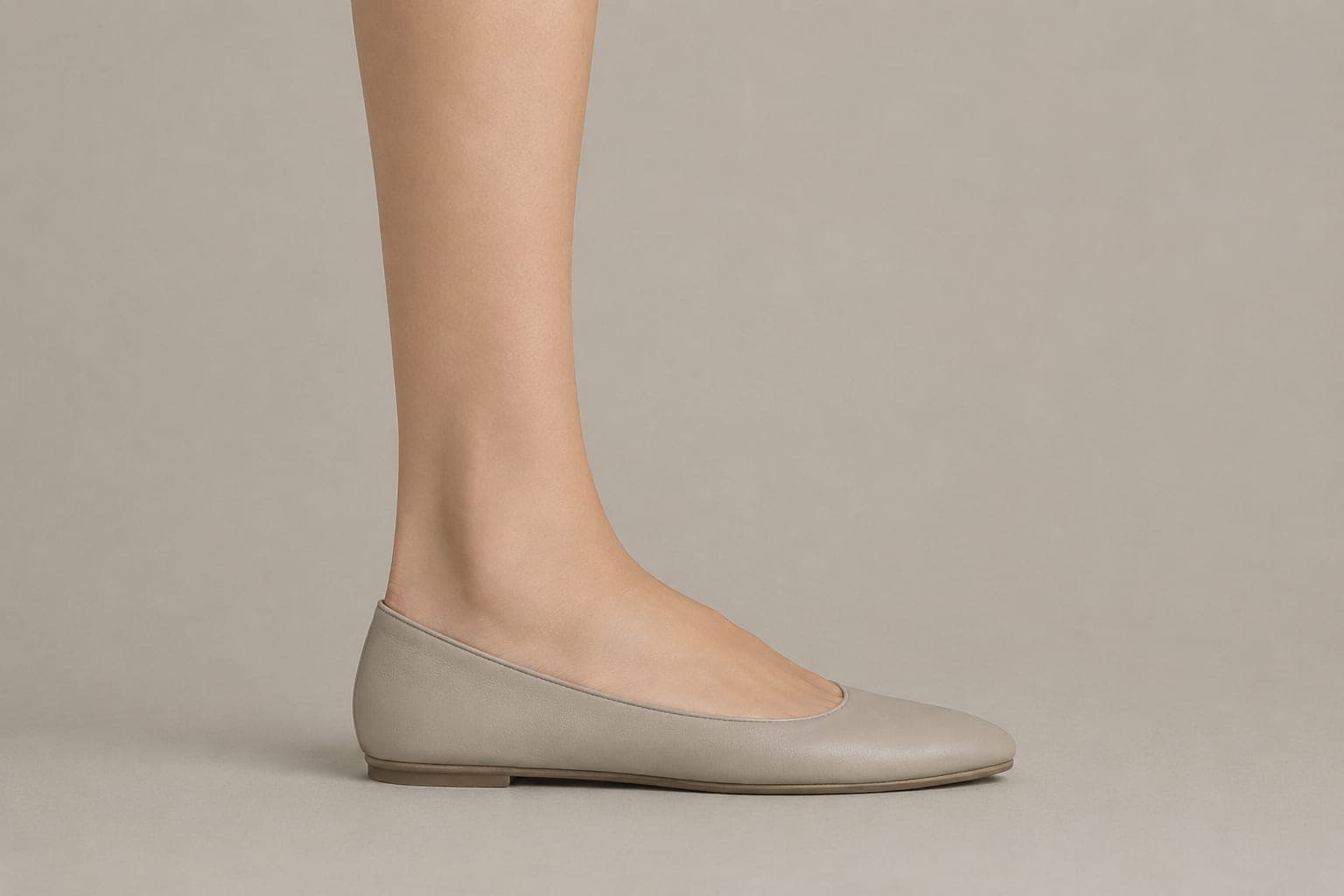 A foot wearing a sock from the Deep Hidden line.